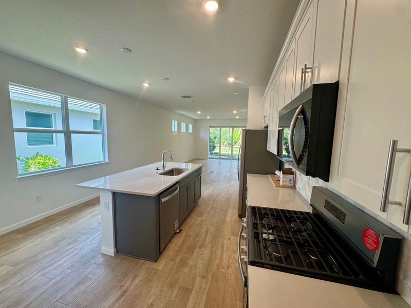 Furnished interior view inside a new home in Costa Pointe, Vero Beach (Image 10). Furnished interior view inside a new home in Costa Pointe, Vero Beach (Image 10).