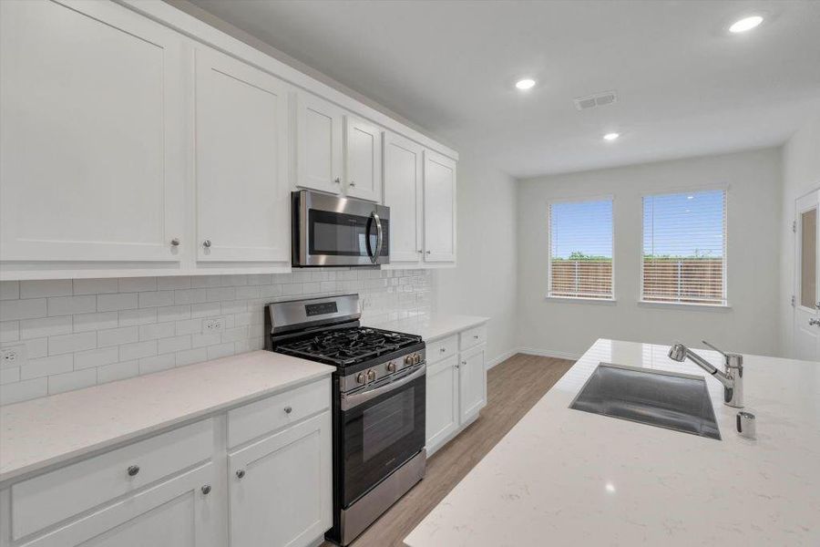 Furnished interior view inside a new home in , Anna (Image 7).