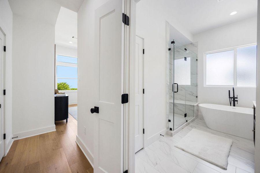 Primary bathroom suite