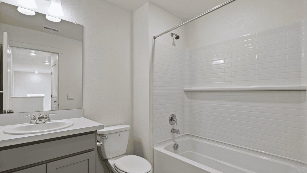 Furnished interior view inside a new home in Westgate, Greeley (Image 7).