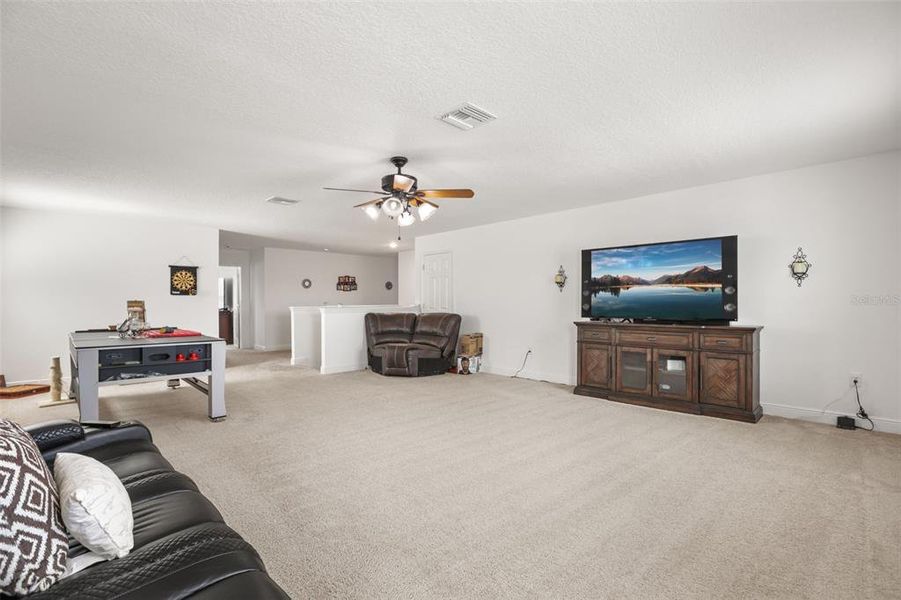 Furnished interior view inside a new home in Beresford Woods, Deland (Image 29). Furnished interior view inside a new home in Beresford Woods, Deland (Image 29).