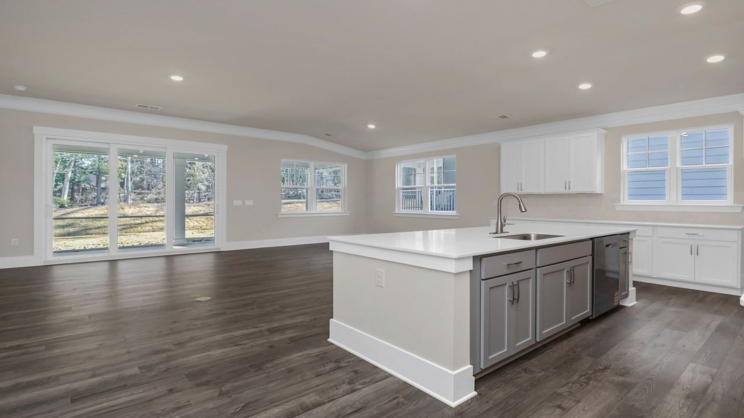 Furnished interior view inside a new home in Cross Creek, Lexington (Image 9). Furnished interior view inside a new home in Cross Creek, Lexington (Image 9).