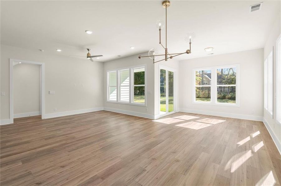 Spacious, unfurnished interior of a new home in Hillgrove Preserve, Powder Springs (Image 20).