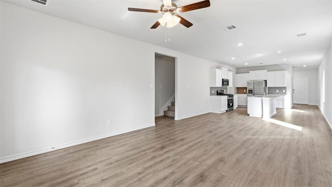 Spacious, unfurnished interior of a new home in Winchester Crossing, Princeton (Image 12). Spacious, unfurnished interior of a new home in Winchester Crossing, Princeton (Image 12).