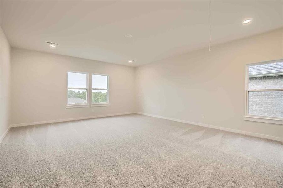 Spacious, unfurnished interior of a new home in Prestige Collection at Overland Grove, Forney (Image 21).