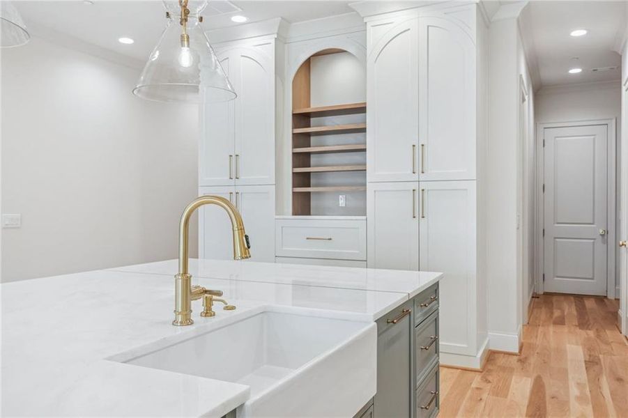 Furnished interior view inside a new home in , Marietta (Image 11).