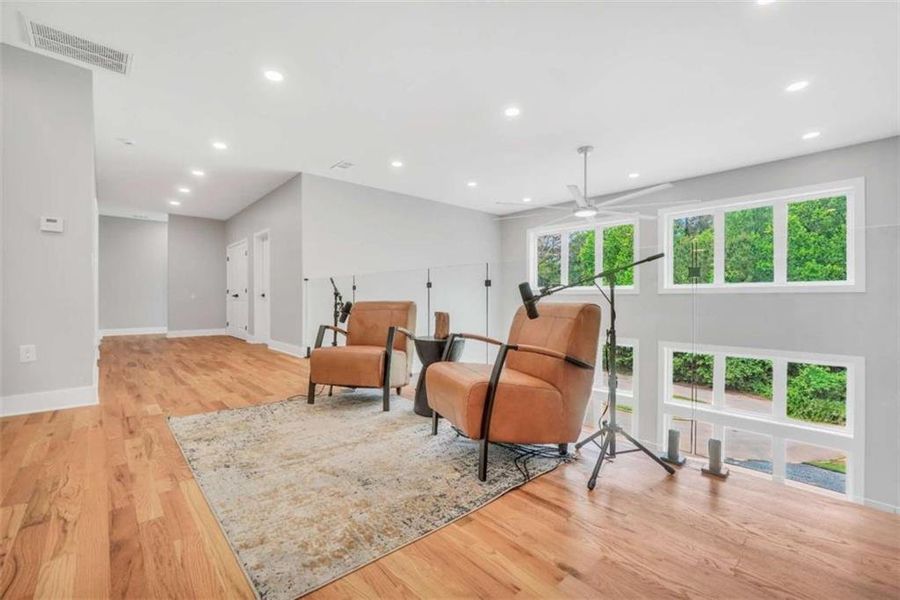 Furnished interior view inside a new home in , Atlanta (Image 10).