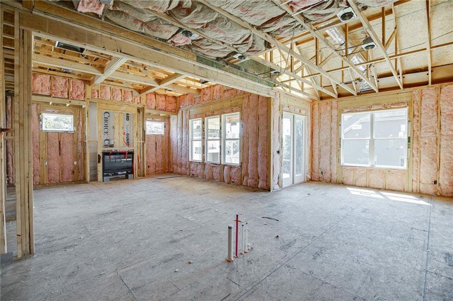 In-progress construction of a new home in , Jefferson, GA (Image 13).