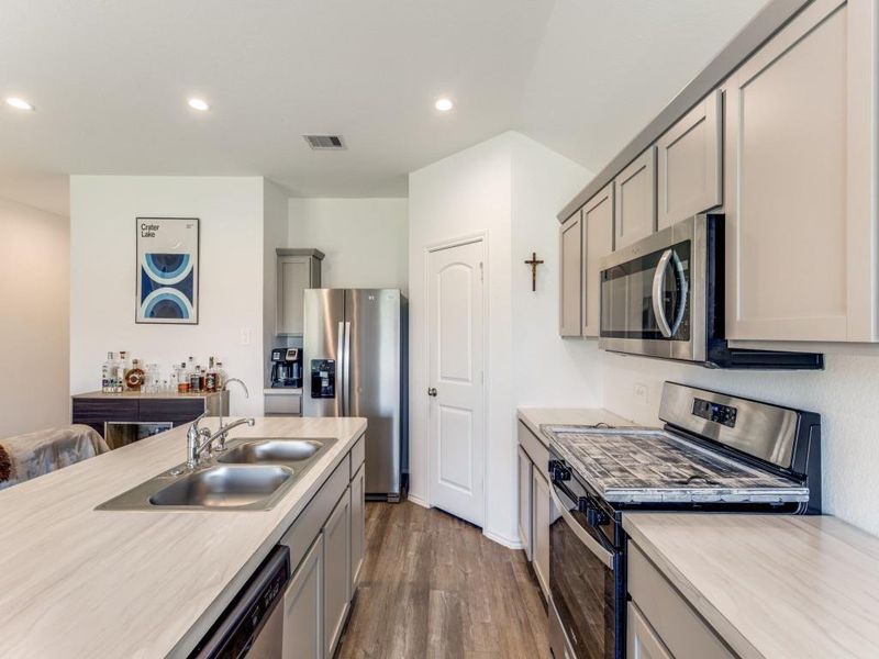 Furnished interior view inside a new home in Grand Pines, Magnolia (Image 12).