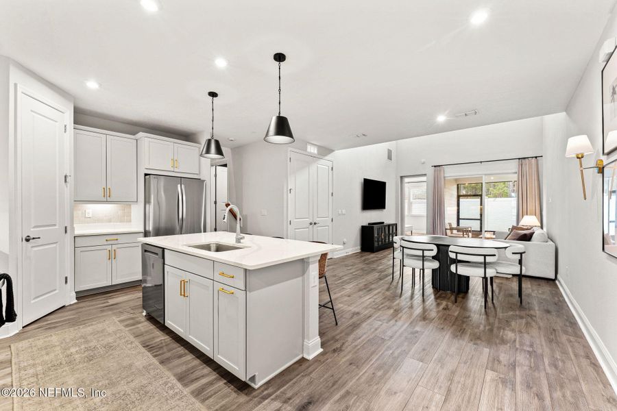 Furnished interior view inside a new home in Pablo Cove, Jacksonville (Image 7).