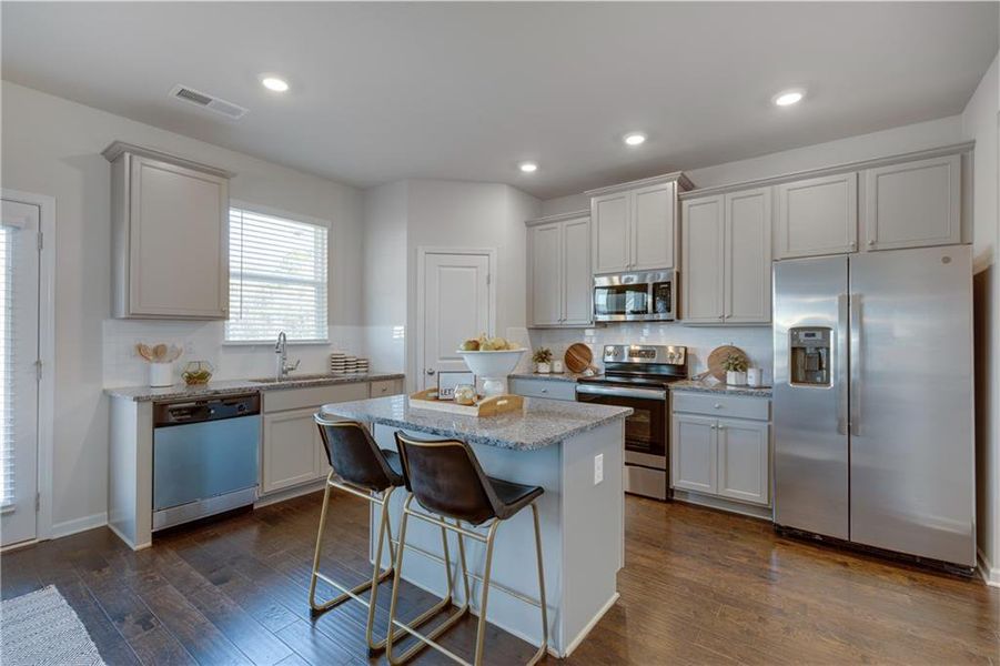 Furnished interior view inside a new home in Alcovy Village, Lawrenceville (Image 9). Furnished interior view inside a new home in Alcovy Village, Lawrenceville (Image 9).