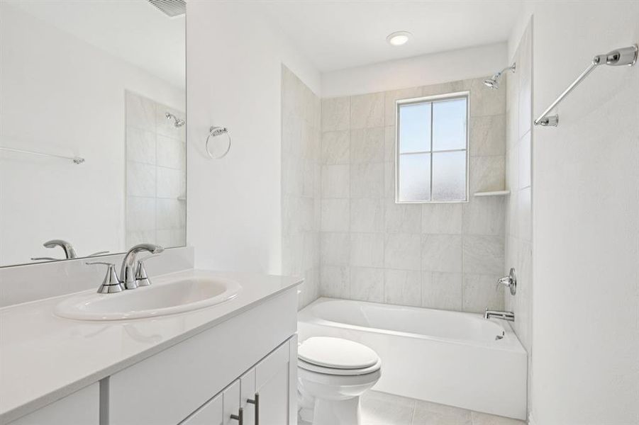 Photo is not of the actual home, but is an inspirational photo of builder’s model home and may depict options, furnishings, and/or decorator features that are not included.