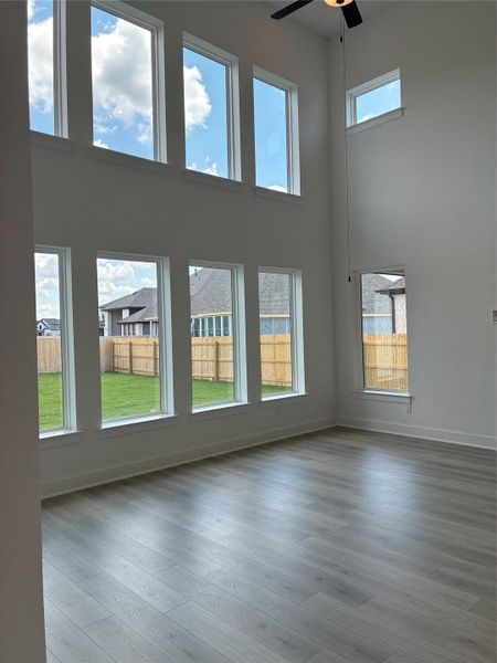 Spacious, unfurnished interior of a new home in Santa Rita Ranch, Liberty Hill (Image 14). Spacious, unfurnished interior of a new home in Santa Rita Ranch, Liberty Hill (Image 14).