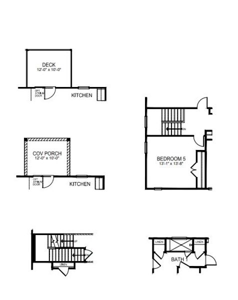 2D floor plan layout for the Edisto by D.R. Horton in Westport, York, SC (Image 3).