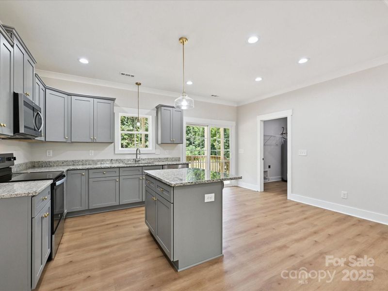Furnished interior view inside a new home in , York (Image 17).