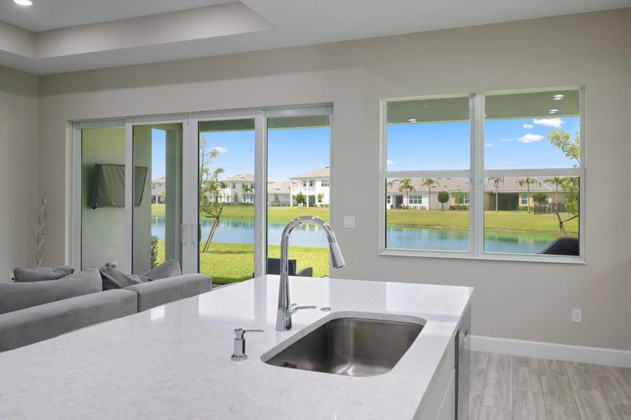 Furnished interior view inside a new home in , Westlake (Image 51).