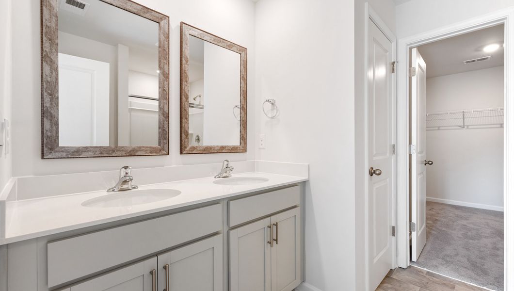 Representative furnished interior of a home built from the Wilmington by D.R. Horton in Forest Brook, Easley (Image 13).