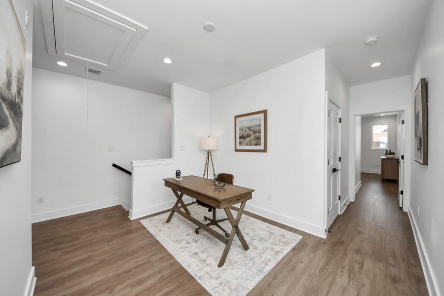 Furnished interior view inside a new home in , Houston (Image 10).