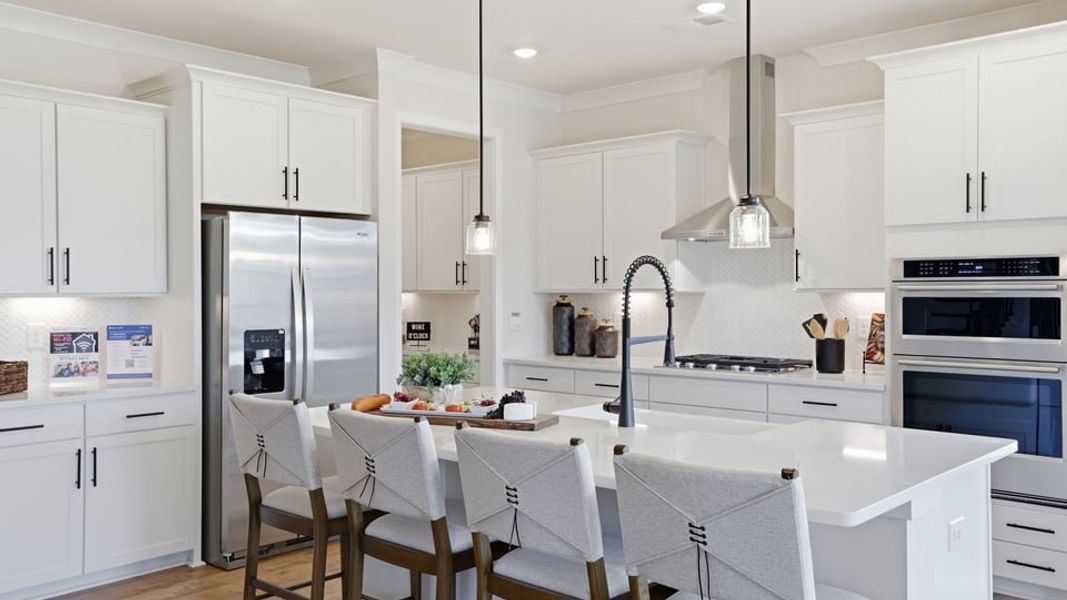 Furnished interior view inside a new home in Adams Glen, Greenville (Image 15).