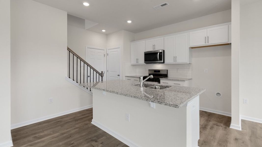 Furnished interior view inside a new home in Brightwood Farm, Whitsett (Image 4).