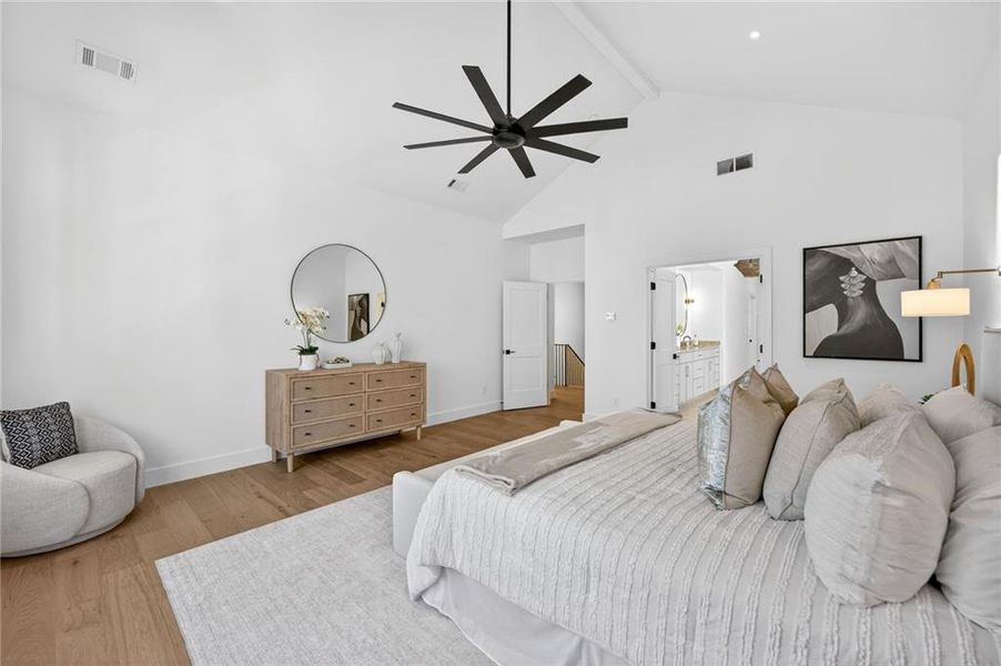 Furnished interior view inside a new home in , Brookhaven (Image 29). Furnished interior view inside a new home in , Brookhaven (Image 29).