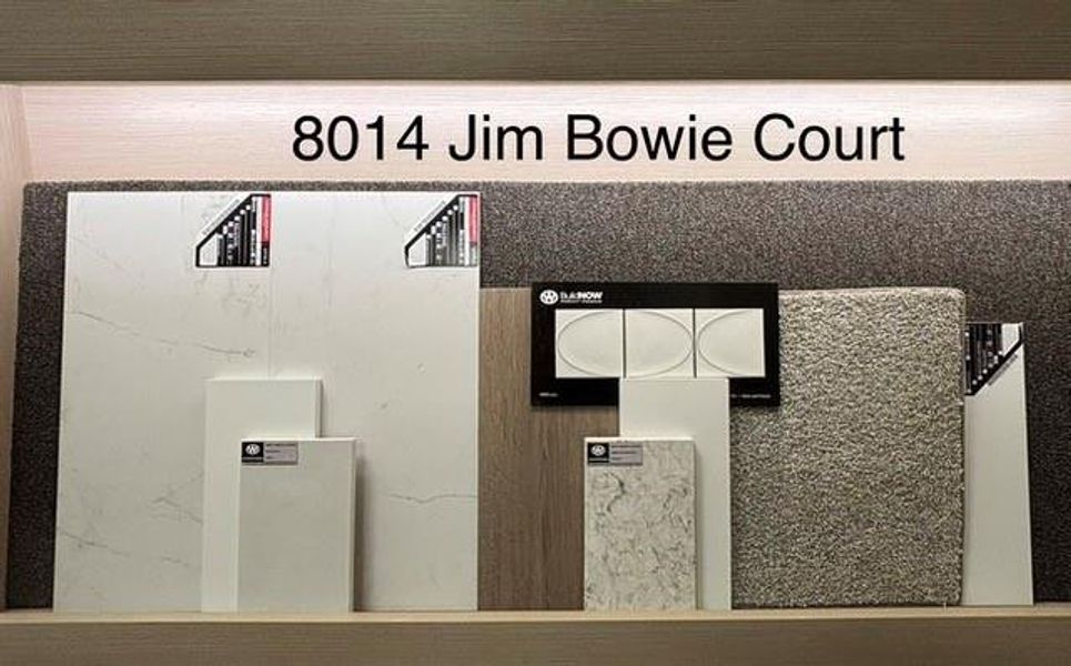 Final selections for 8014 Jim Bowie Ct