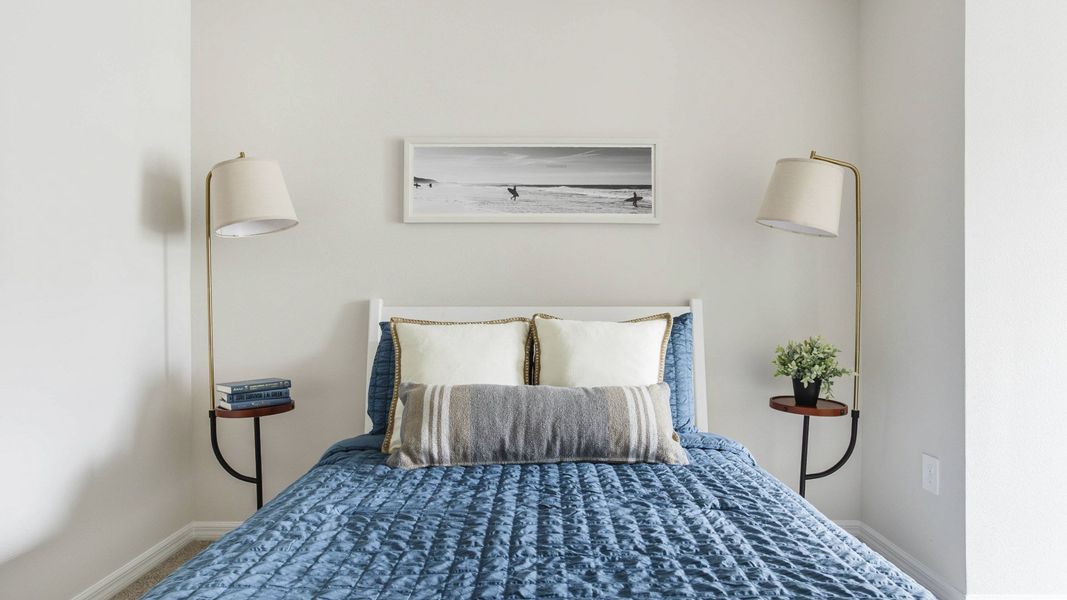 Furnished interior view inside a new home in Oasis at Longwood Run, Sarasota (Image 16).