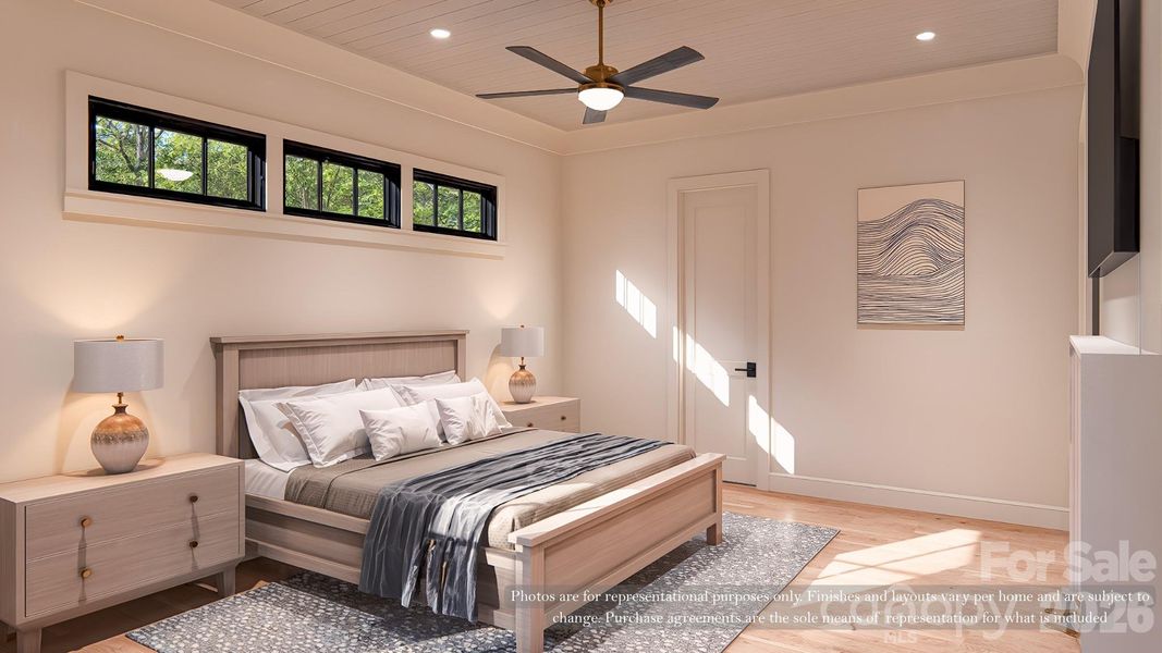 Furnished interior view inside a new home in , Charlotte (Image 9). Furnished interior view inside a new home in , Charlotte (Image 9).