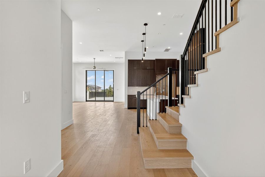 Spacious, unfurnished interior of a new home in Milky Way at River Place, Austin (Image 35).