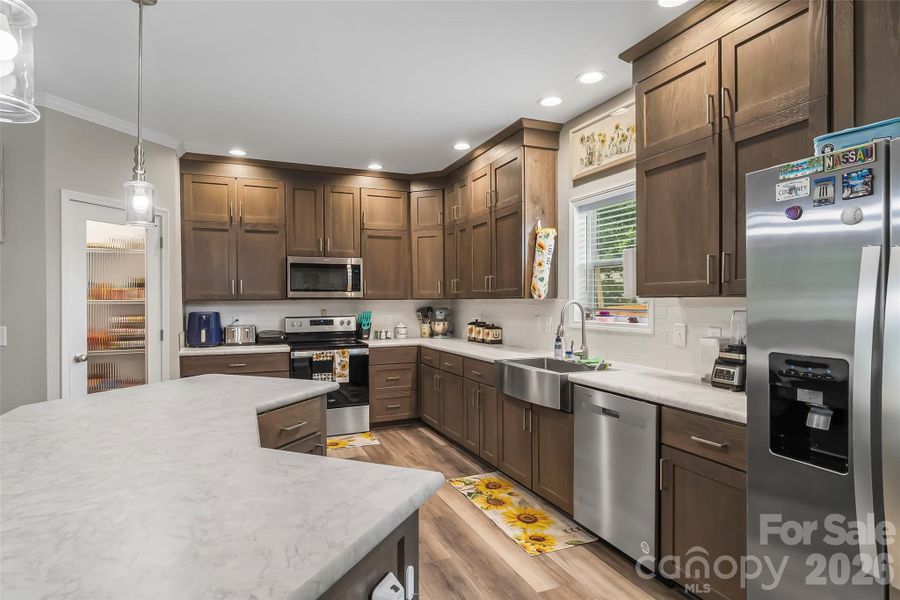 Furnished interior view inside a new home in , Iron Station (Image 8). Furnished interior view inside a new home in , Iron Station (Image 8).