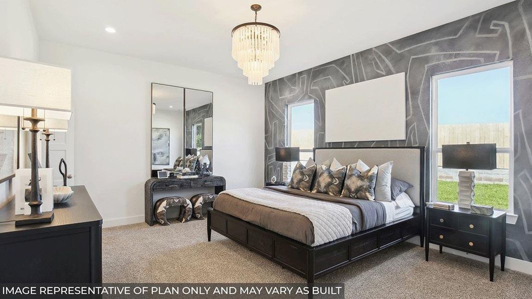 Furnished interior view inside a new home in Silverthorne, Conroe (Image 19). Furnished interior view inside a new home in Silverthorne, Conroe (Image 19).