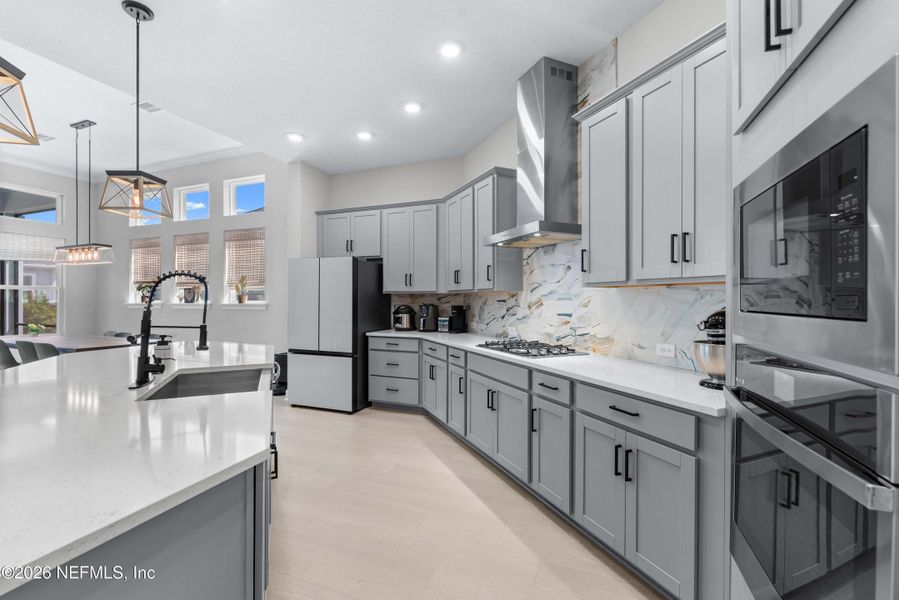 Furnished interior view inside a new home in , Jacksonville (Image 11).