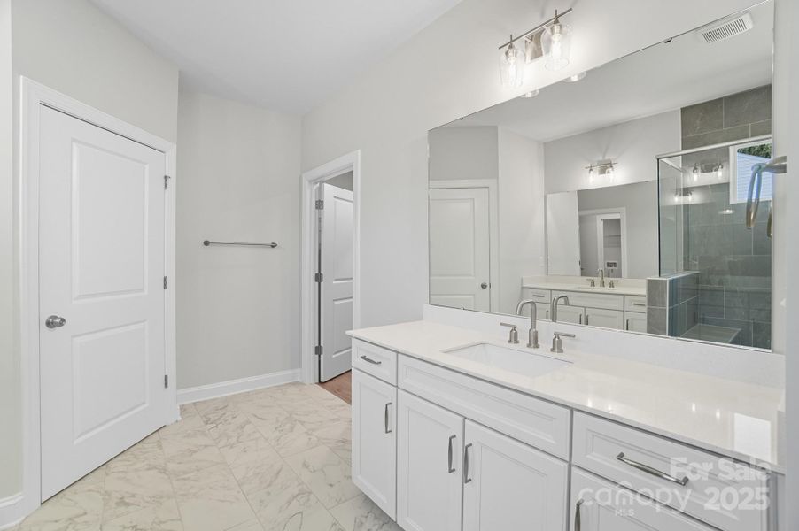 Furnished interior view inside a new home in Heritage - 55+ Community, Indian Trail (Image 9).