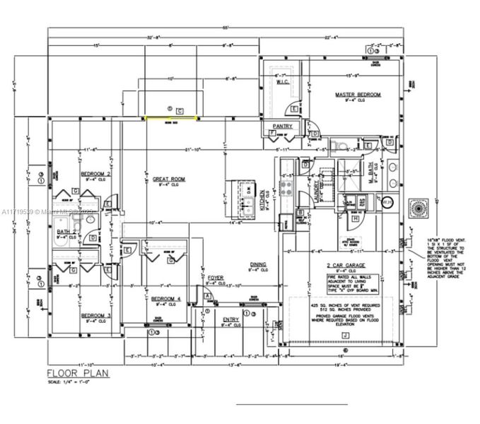 2D floor plan layout of this home in , Port Charlotte, FL (Image 3).