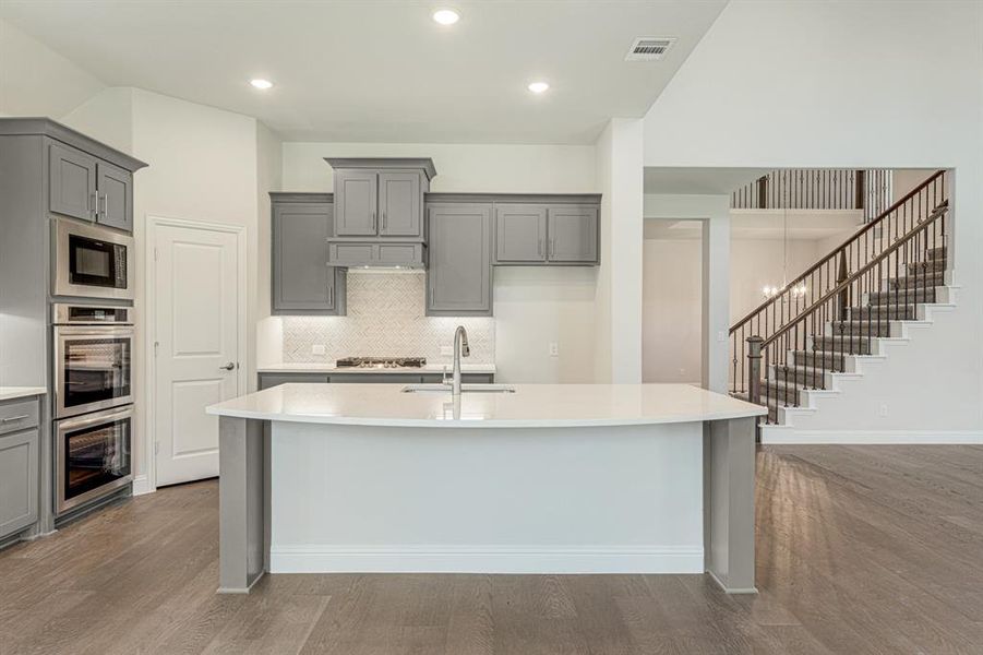 Furnished interior view inside a new home in Legacy Ranch Classic 60, Melissa (Image 6).