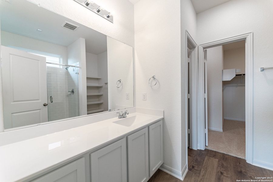 Furnished interior view inside a new home in Katzer Ranch, Converse (Image 6).