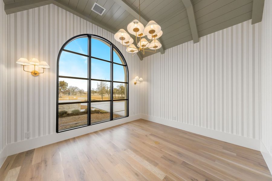 Spacious, unfurnished interior of a new home in Fleming Pointe, Fort Worth (Image 38). Spacious, unfurnished interior of a new home in Fleming Pointe, Fort Worth (Image 38).