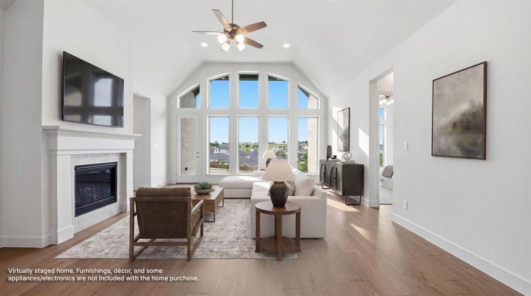 Furnished interior view inside a new home in Talon Hills, Fort Worth (Image 5).