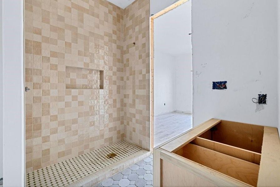 In-progress construction of a new home in , Krum, TX (Image 17).