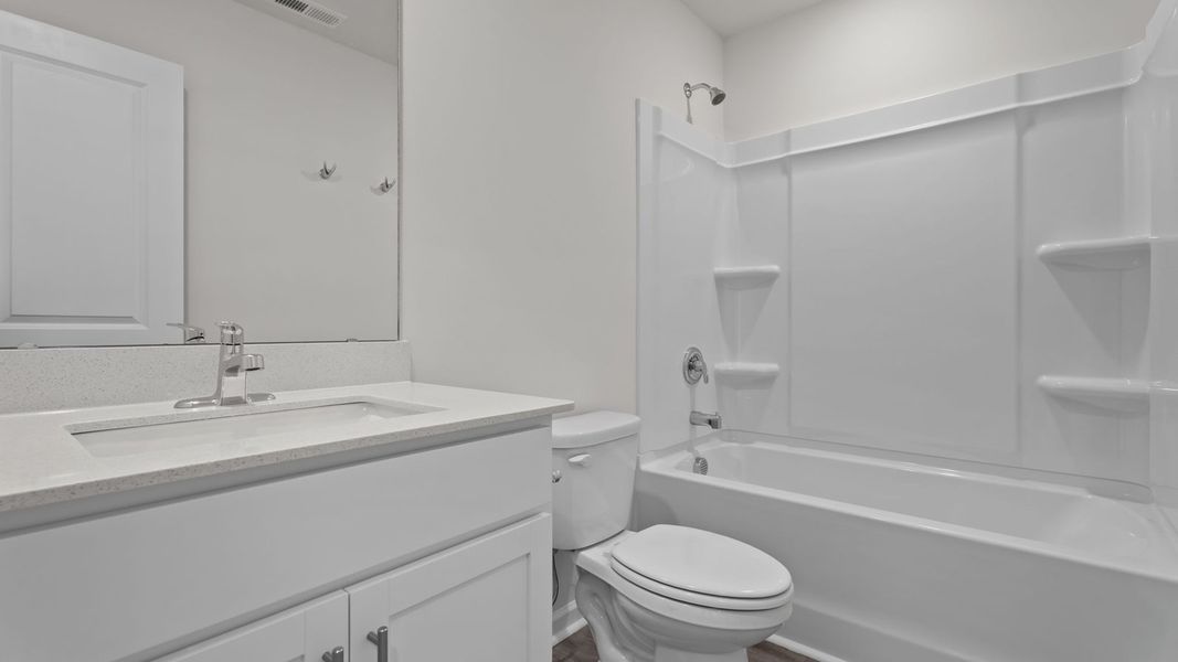 Furnished interior view inside a new home in Jetstream Park, Wilson (Image 14).
