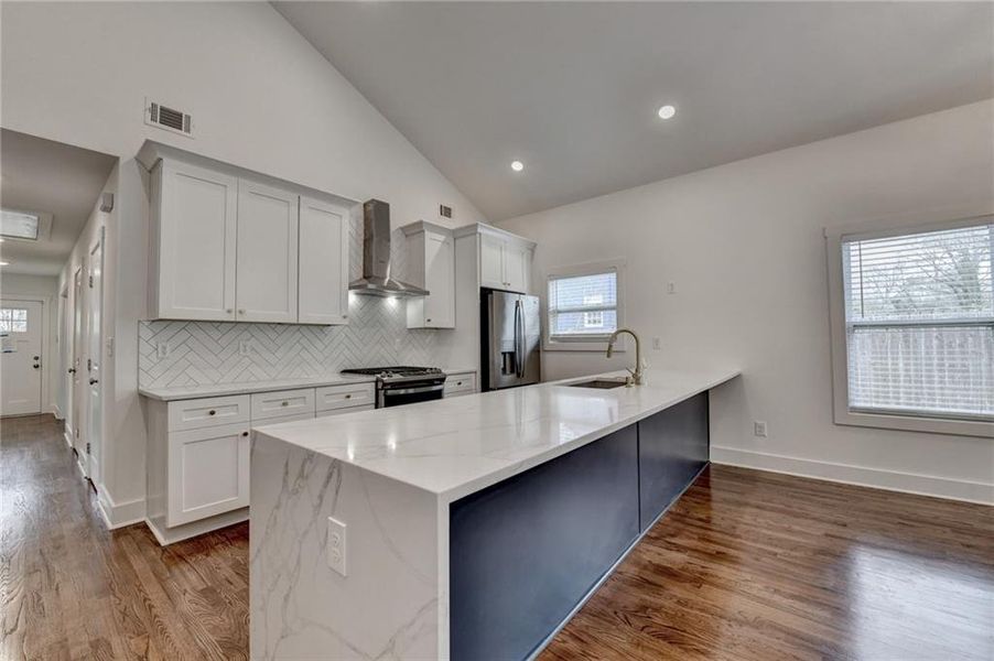 Furnished interior view inside a new home in , Decatur (Image 4).