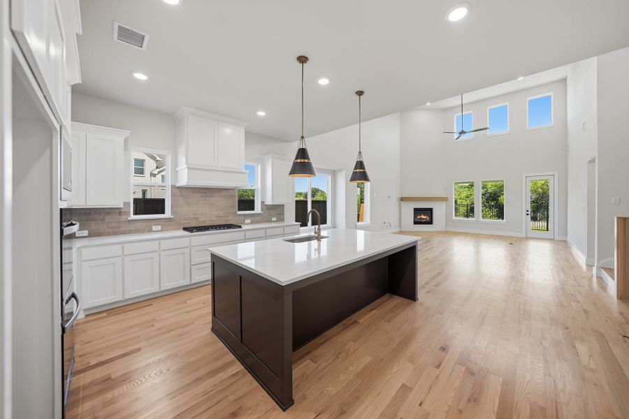 Furnished interior view inside a new home in Aster Park, McKinney (Image 7).