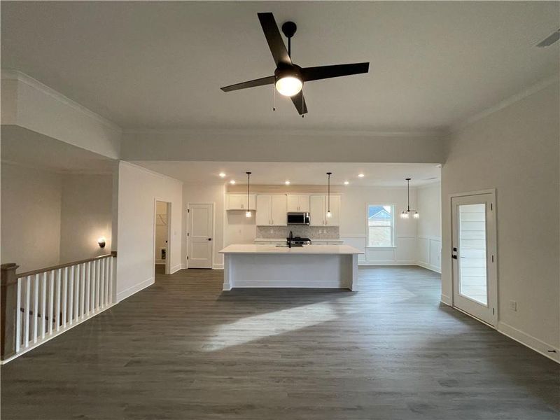 Spacious, unfurnished interior of a new home in Tuscany Hills, Douglasville (Image 23).