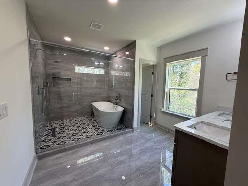 Furnished interior view inside a new home in , Atlanta (Image 11).