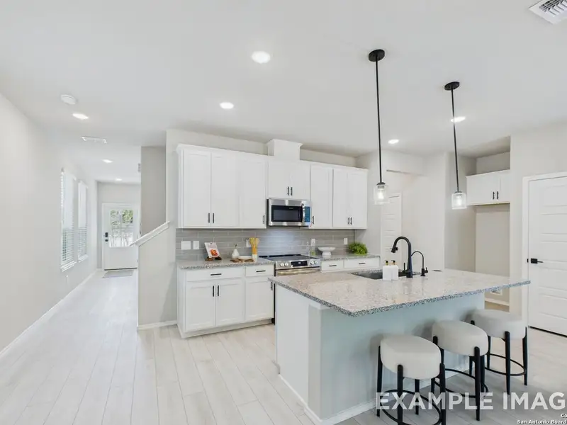Furnished interior view inside a new home in Meadows at Oak Creek, San Antonio (Image 7).