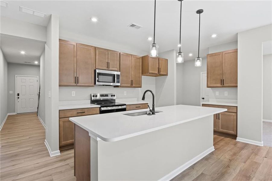 Furnished interior view inside a new home in Sage Woods, Dallas (Image 17).