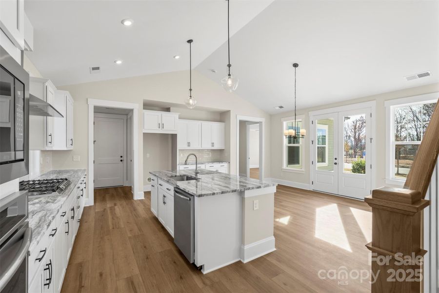 Furnished interior view inside a new home in Riverwalk, Rock Hill (Image 5).