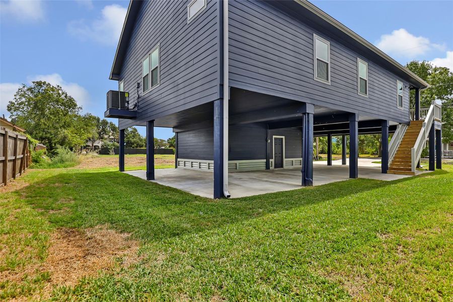 Exterior details and patio area of a home in , La Porte (Image 17).
