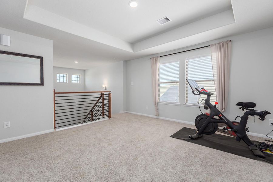 Furnished interior view inside a new home in The Villages at Westpointe, Dayton (Image 5).
