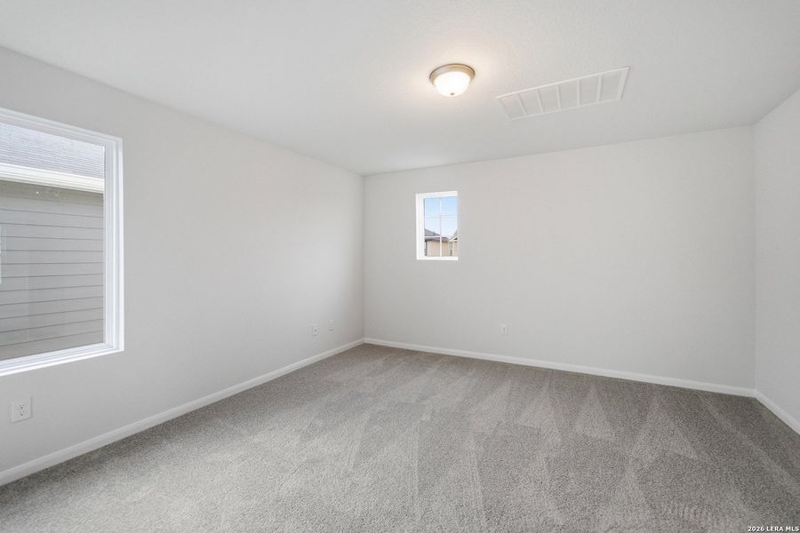 Spacious, unfurnished interior of a new home in Willow View, Converse (Image 27). Spacious, unfurnished interior of a new home in Willow View, Converse (Image 27).